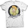 Scooby-Doo! Officially Licensed Shaggy The Slacker T-Shirt (White), Medium