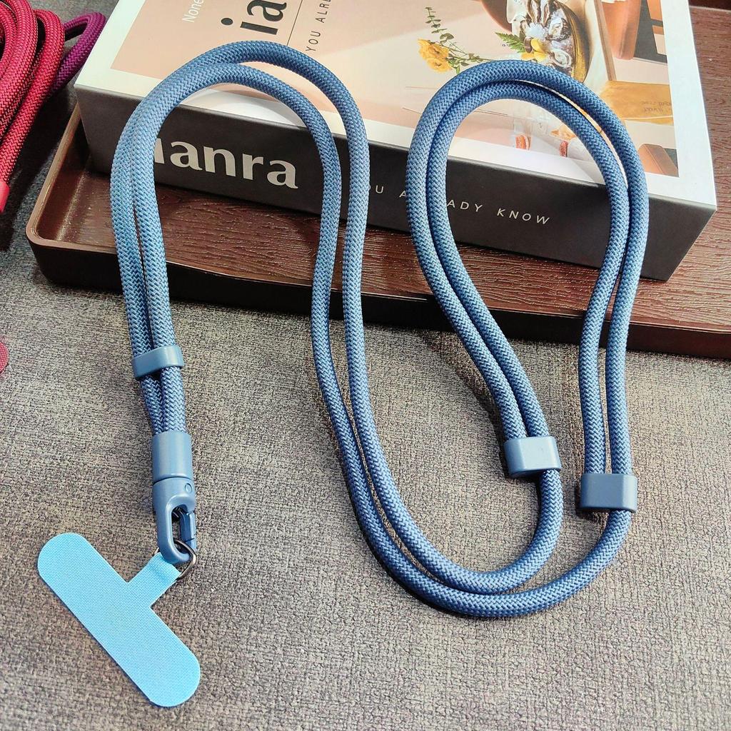 Adjustable Phone Lanyard: Anti-theft Neck and Wrist Strap with Self-locking Clip, Oxford Cloth, Crossbody Design