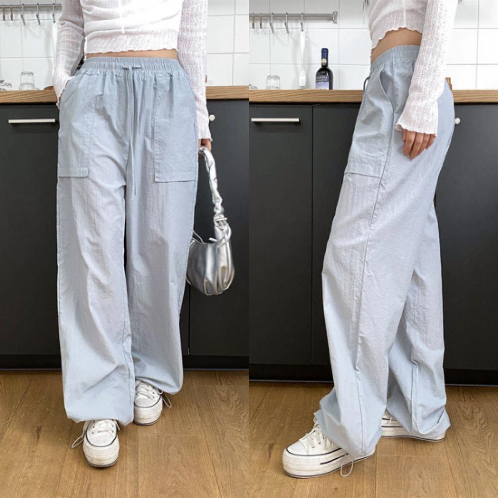New ArrivalS Open Run Women S String Wide Anorak pantS