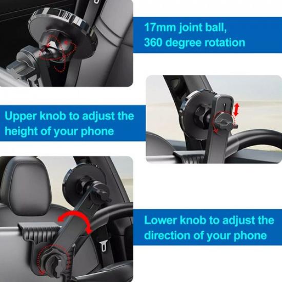 Magnetic Phone Holder Car Touch Screen Holder Mount Tool For Tesla Model 3/Y/X/S