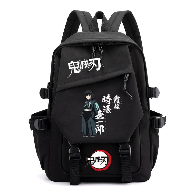 Japan Cartoon Comics Demon Slayer Instagram Backpack, Japanese Retro Style, Large Capacity Student Backpack 0016 KTB