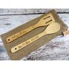 Personalized Wooden Spoon Spatula Housewarming Gift Kitchen Utensils Christmas Birthday Wedding Bridal Shower Baking Supplies