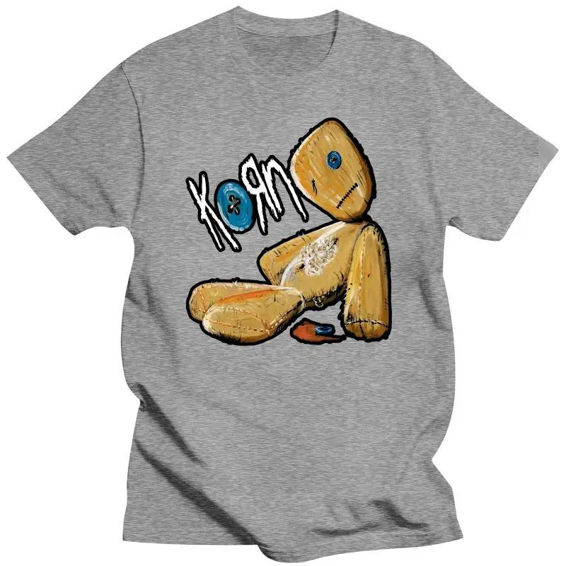 KORN ISSUES ROCK BAND Maglietta Stampata Estate Donna Uomo Cotone T-shirt Moda Casual Girocollo Maglietta Harajuku Y2k Streetwear Manica Corta