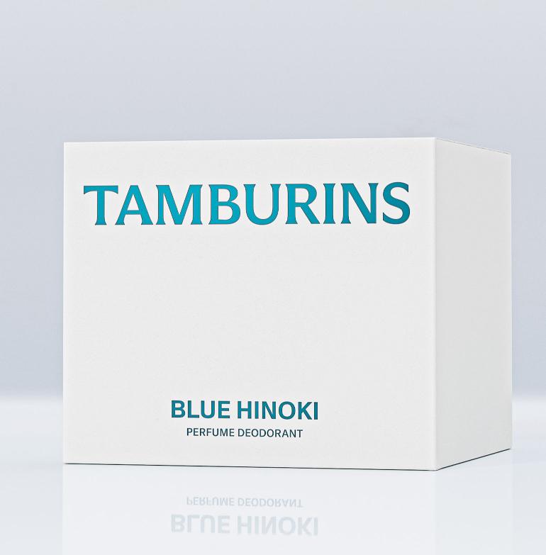 TAMBURINS Perfumowany dezodorant Blue Hinoki 35g – Dezodorant w kulce z Korei