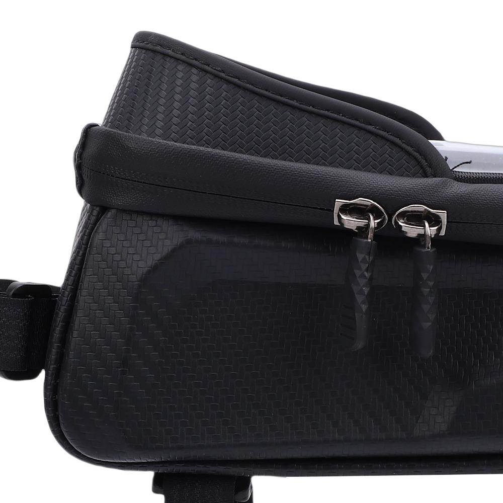 EVA,TPU Bike Front Frame Bag Rainproof Bike Bag Top Tube  Phone Viewing During Cycling