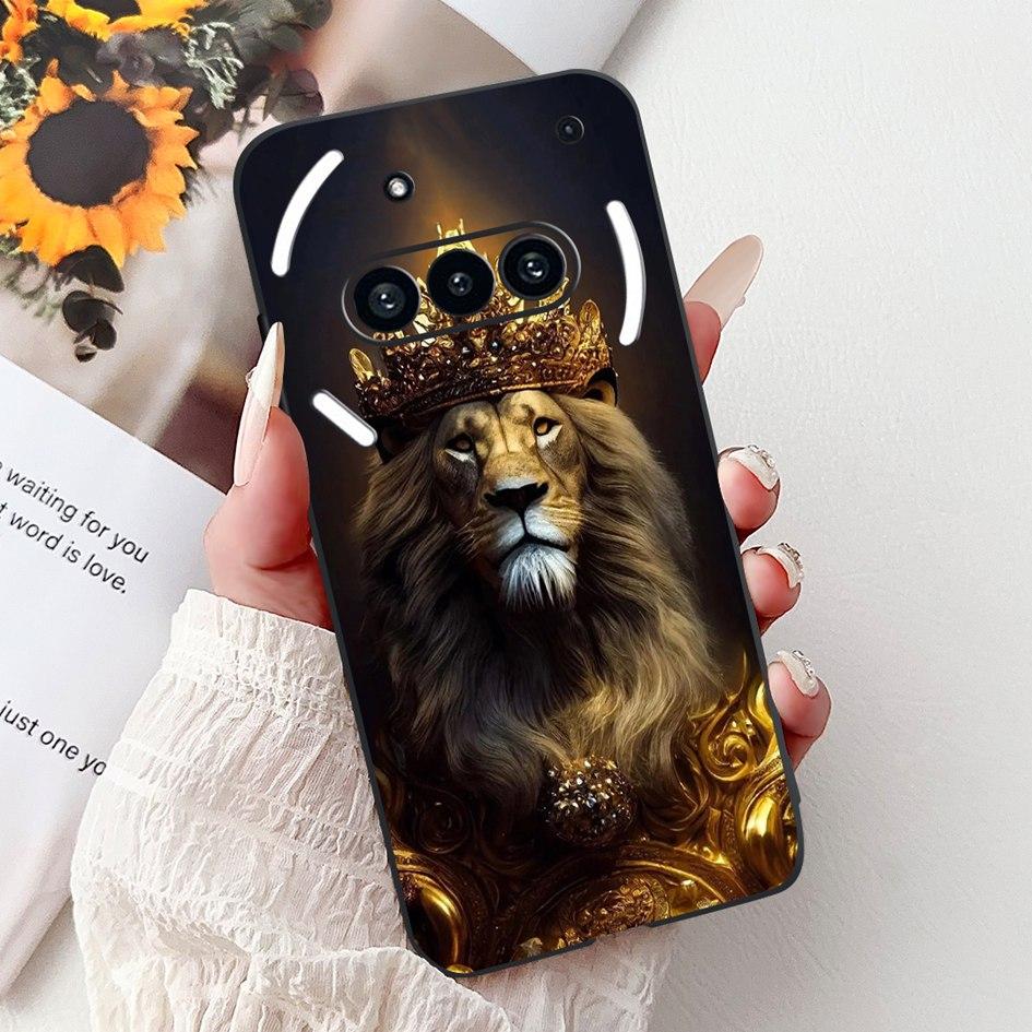For Nothing Phone 3A 2025 Case A059 Fashion Flower Cats Cartoon Silicone Soft Shockproof Cover For Nothing Phone3A 3A Pro Bumper