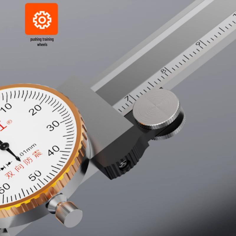 Precision Dial Caliper: Stainless Steel Vernier, 0-150MM, 0-200MM, 0-300MM