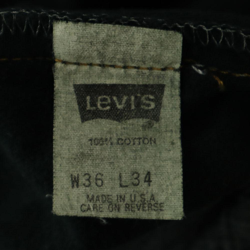 Levi's 90s 501 Made in USA Post-dyeing Denim pants W36 Jeans button fly Men's Used