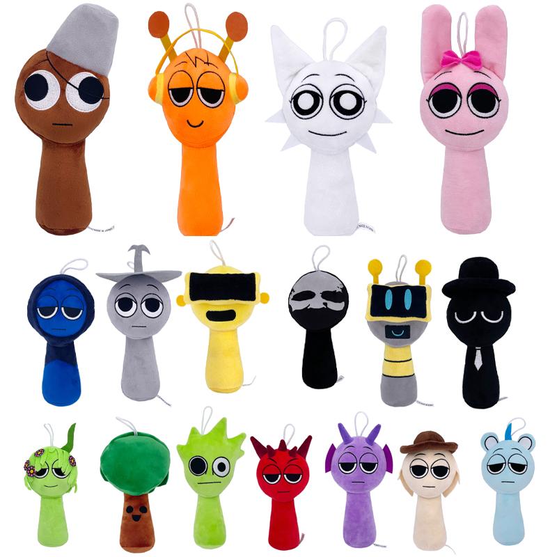 Sprunki Peluş Oyuncaklar Sprunki Peluş Bebek Sprunki Oyun Çizgi Film Yastık Çocuk Doğum Günü Hediyeleri Doldurulmuş Bebekler Noel Hediyesi