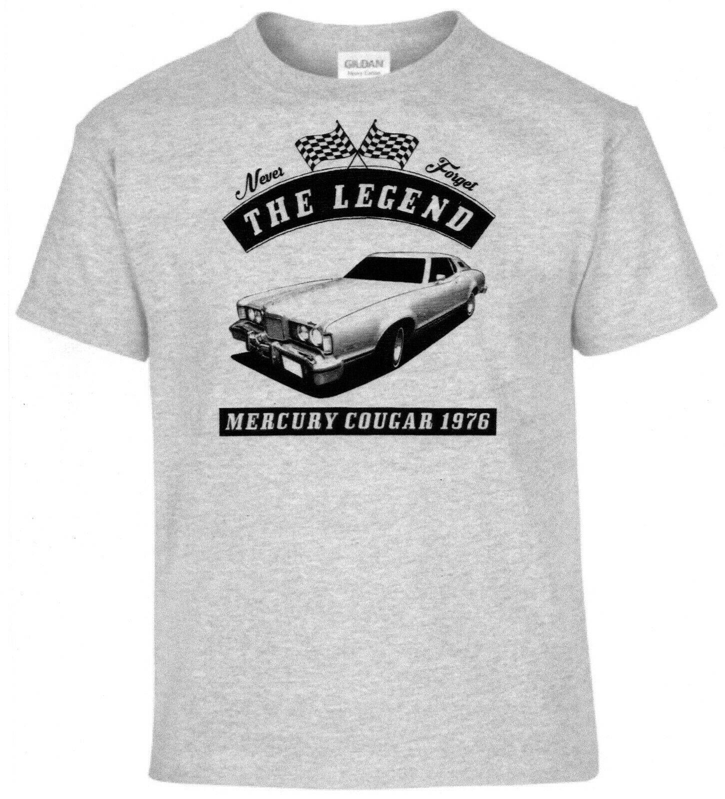 

Unisex T-Shirt Mercury Cougar 1976 Us Car Car Oldtimer Youngtimer