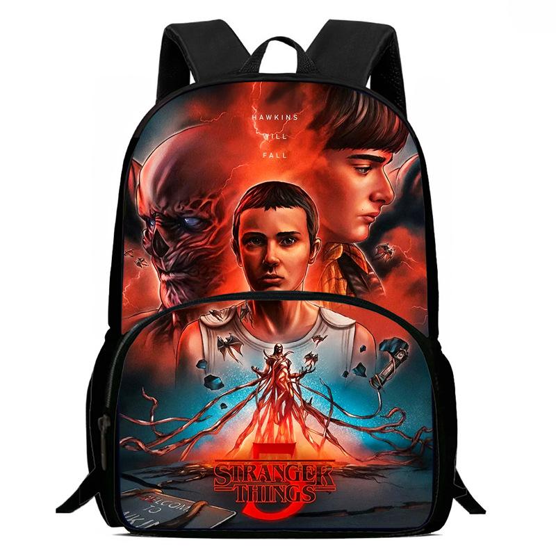 Monster Story Schoolbag High Definition Multi-Function Oxford Lightweight Backpack