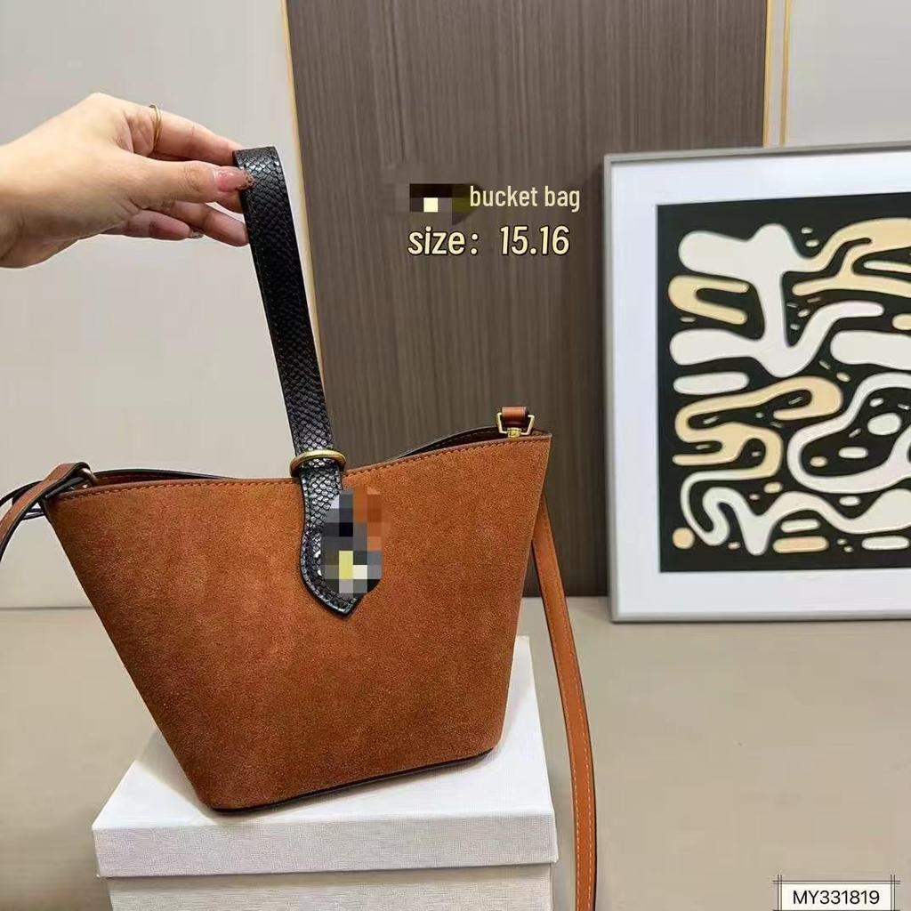 Saiya Retro Print Bucket Bag: Durable, Timeless, High-Value Classic & Versatile Style