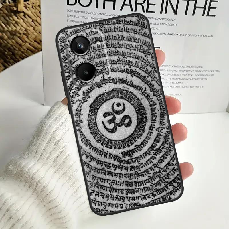 Aum Om Yoga Symbol Fitness Gym For Realme C75 C55 C71 C53 C67 C61 C33 C63 C51 C65 15 GT7 Pro 10 11 12 13 14 Pro Plus Case