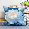 Beautiful Flower Pillowcase საერთო საცხოვრებლის დეკორაცია ოფისი მისაღები ოთახი სახლის ბალიშის ქეისი