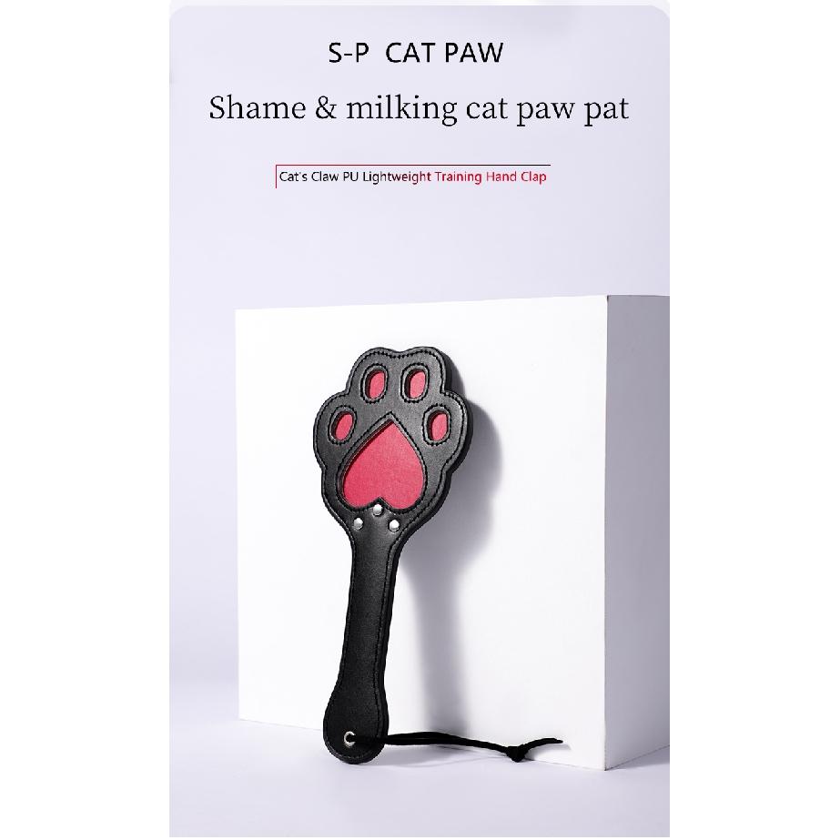 BLACKWOLF Cute BDSM Spanking Paddle Beat Cat Claw Sex Paddle Slave Kinky SM Products Bondage Whip Sex Toys for Couples