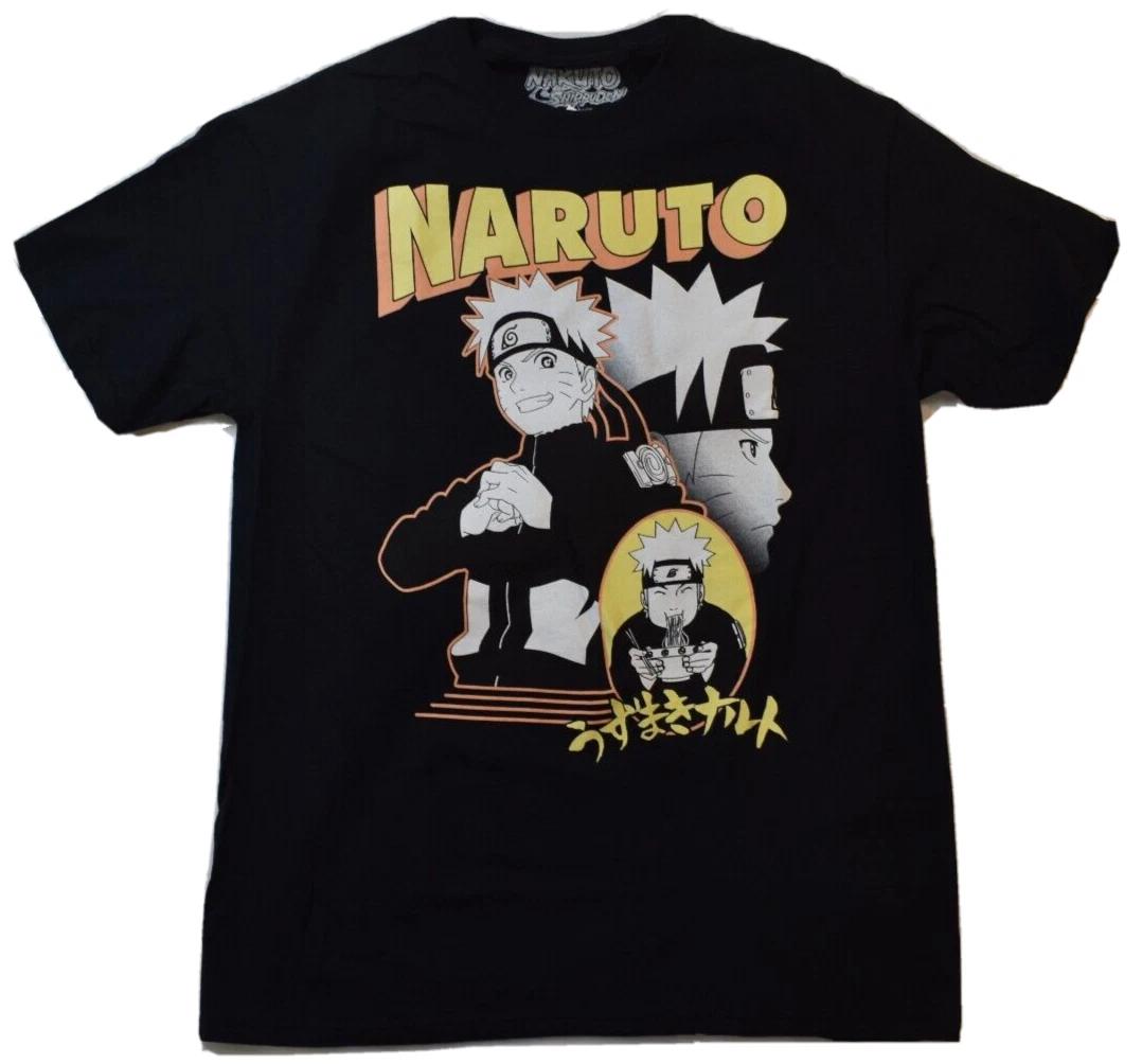 

Ripple Junction Mens Naruto Anime Black Shirt NWT Medium XL