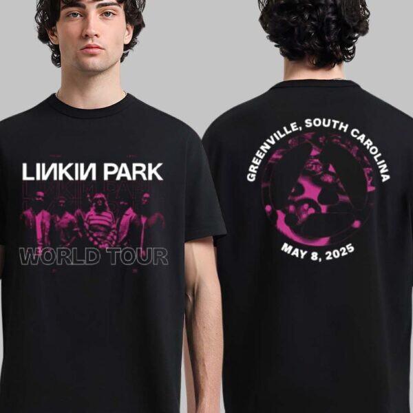 Linkin Park From Zero World Tour 2026 Greenville South Carolina Exclusive Tee L