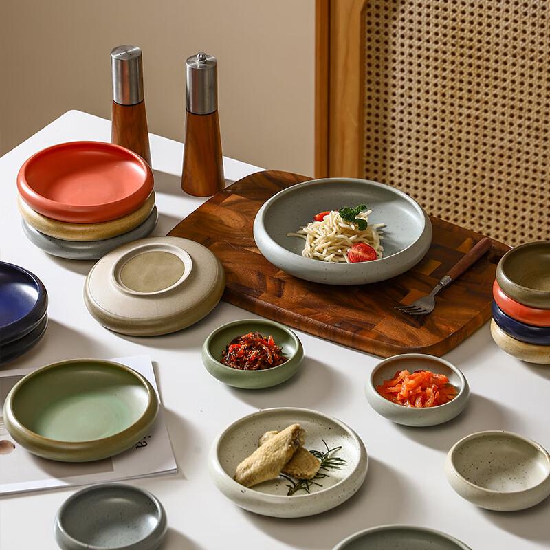 Jingci 4.5-inch Coarse Pottery Sauce & Side Dish