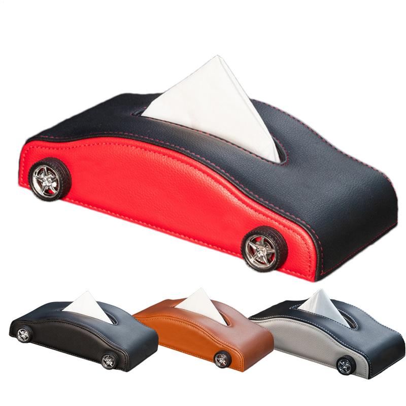 Car Shape Tissue Box Living Room Tissue Cover Decorative Heat-Resistant Tissue Dispenser For Bathroom Anti-Moisture Interior