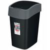 Trash Can Waste Container Bin Black 50L For Waste Strong Curver