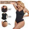 Body modellante per donna Body modellante per il controllo della pancia Body perizoma senza cuciture Body con scollo a U senza schienale Top Vita trainer Intimo dimagrante
