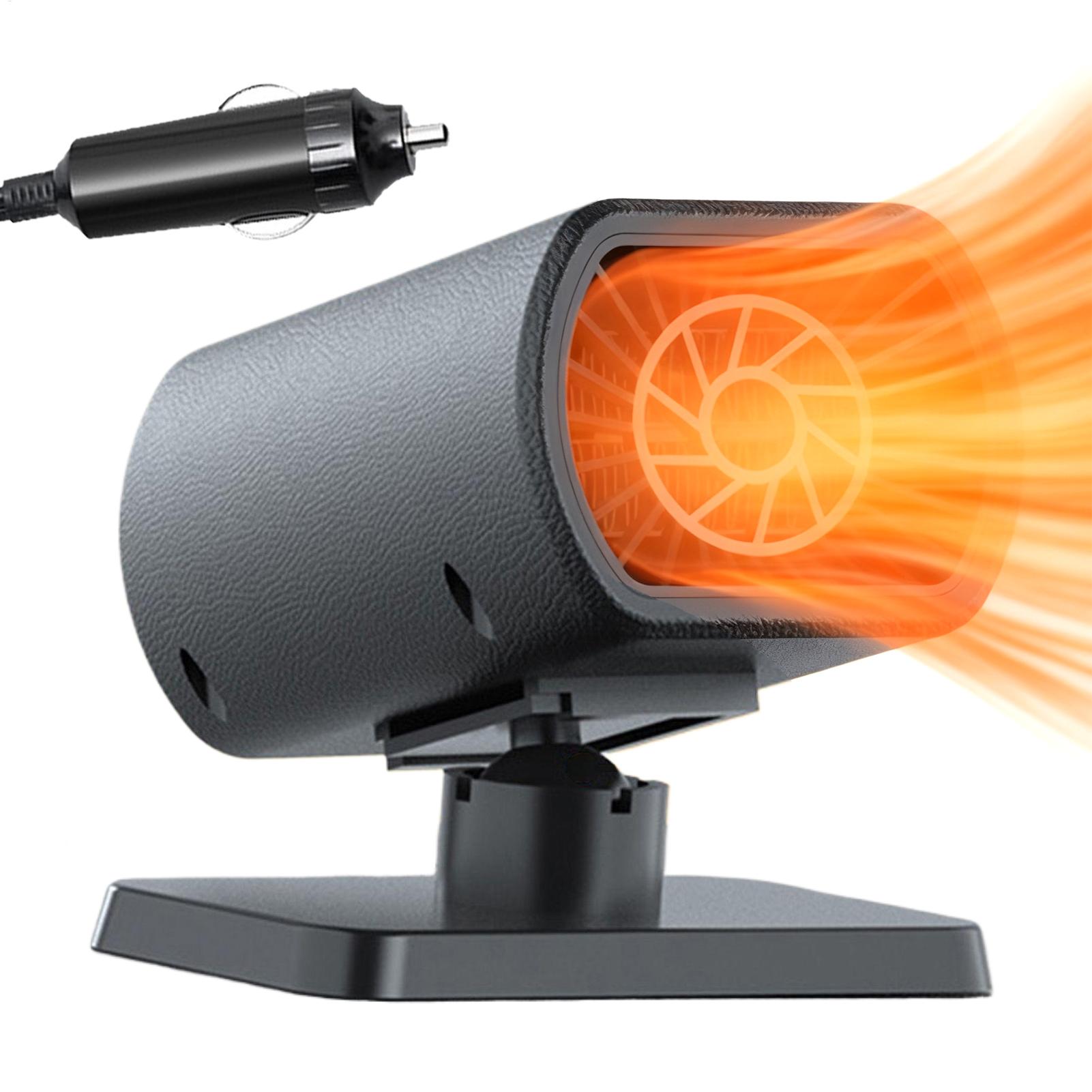 

12V Heater Vehicle Defroster With Fan 2 In 1 Portable Car Heater With Suction Holder For Vehicle Truck Window Winter China Mainland