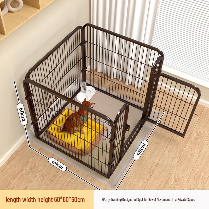 Hundekäfig & Zaun für den Innenbereich für kleine bis mittelgroße Rassen - Corgi, Teddy, Bichon Hundehütte