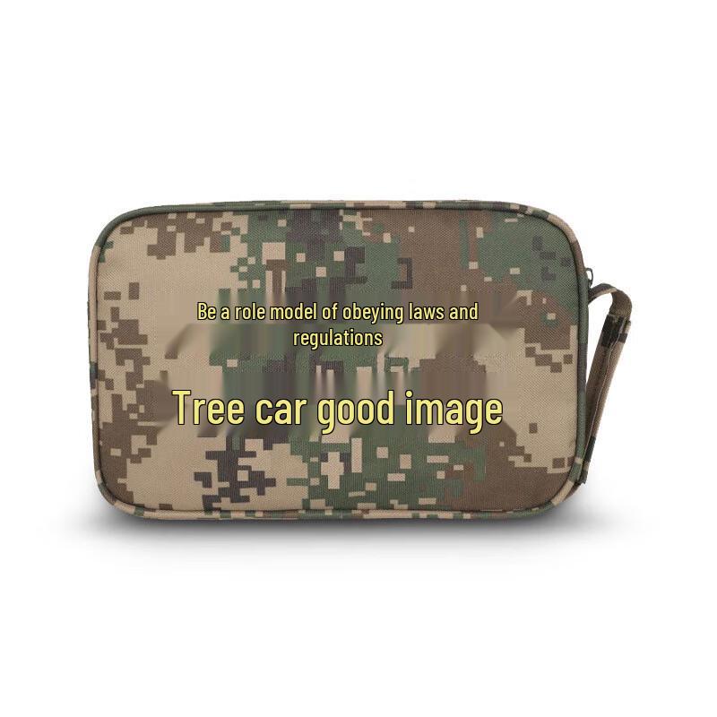 Camouflage Driving Document Organizer