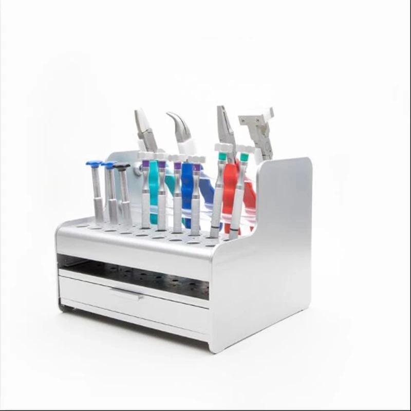 1 buc. Instrument de reparare a ochelarilor de ceas multifuncțional Suport pentru suport de depozitare Suport pentru suport șurubelniță Clești Suport organizator Carcasă cu Dr.