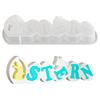 Easter Silicone Molds Silicone Rabbit Letter Crafting Mould Holiday Ornament Molds For Art Resin Plaster Easter Decor Ornament