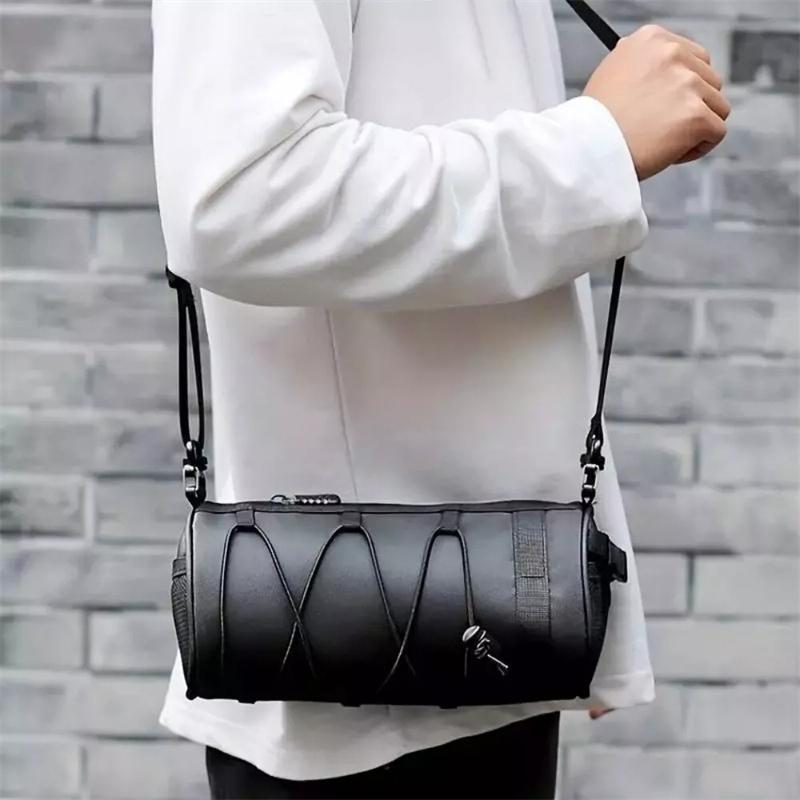 Bike Bag Portable Handlebar Pannier Multi-Purpose Waterproof Backpack Road Cycling Frame Tube Bag Elastic Band