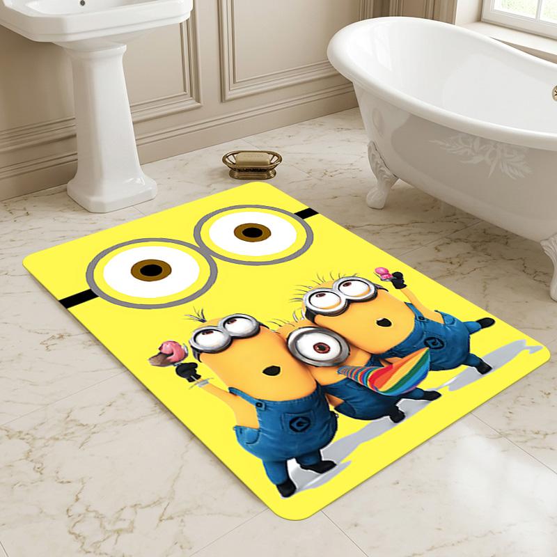 Minions Party Living Room Nonslip Area Rug Soft Carpet For Bedroom Game Playroom Sofa Office Home Decor Doormat Christmas Gift C9302191