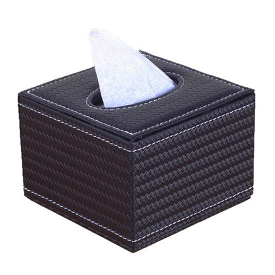 

Квадратный держатель для бумаги из искусственной кожи, диспенсер для салфеток, ящик для хранения автомобиля, домашний декор Wheat Print