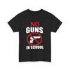 Vintage Rifle T-Shirt | Classic Firearms Collector Tee | No Guns In School Shirt