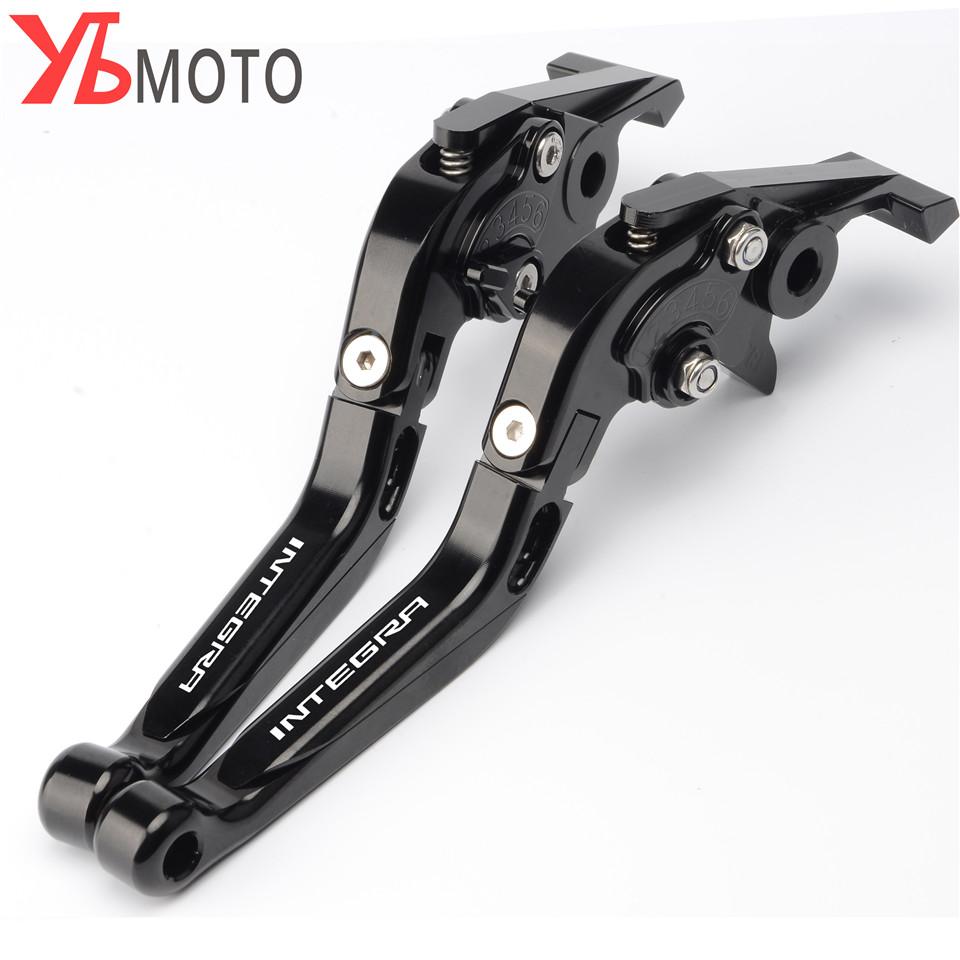 Motocyklové skládací výsuvné CNC nastavitelné páky brzdové spojky pro Honda Integra 750 DCT Integra750 2014 2015 2016 2017 18