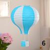 1PC Santa Claus Elk Hot Air Balloon 12 Inch Paper Lantern Lampshade DIY Crafts Ceiling Hanging Xmas Decorations Party Supplies