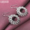 925 Sterling Silver Pendant Earrings Wedding Jewelry