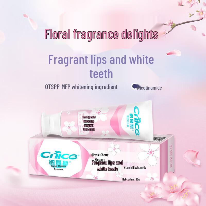 NICE Flower Joy White Toothpaste 90g