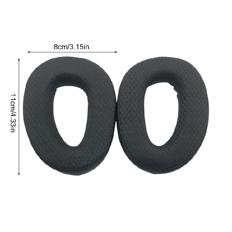 2PCS Protective Sponge Ear Cushions Easpads for H3PRO Headphones Noise Isolation Earmuffs