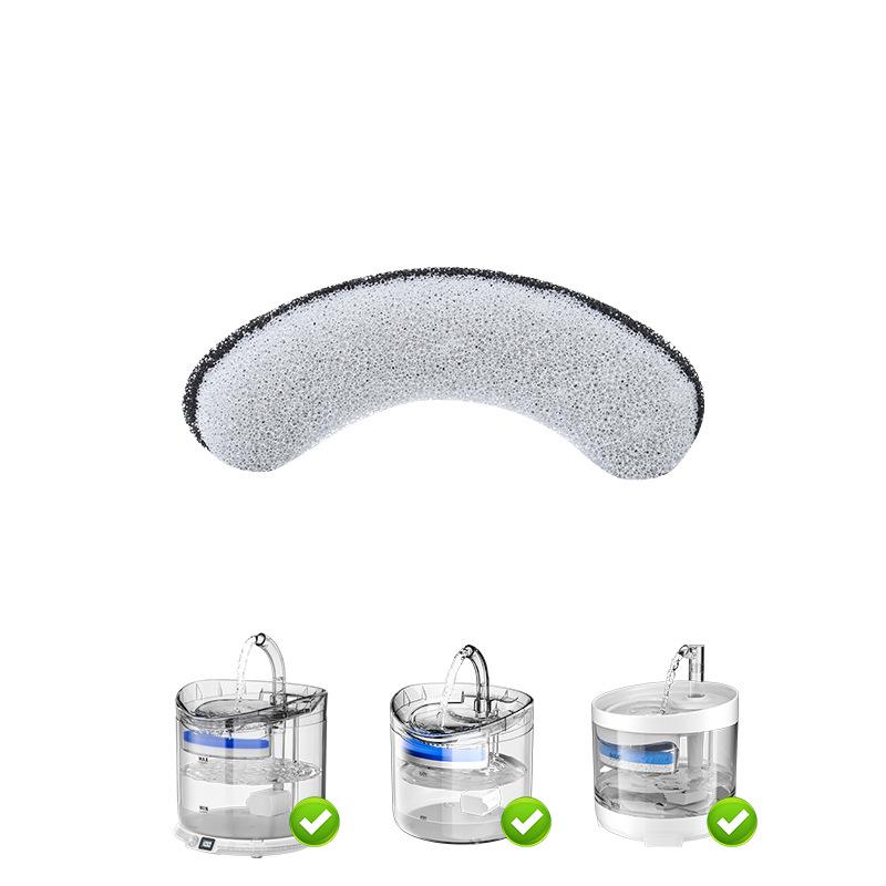 Round Arc Cotton Pet Water Fountain Filter Cartridge