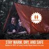 2 Person Emergency Tent  Camping Travel  Family Campaign House Tourist Tents Cool Gear Equipment Coat