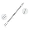 Stainless Steel Double-Ended Cuticle Pusher for Nail Art and Manicure
