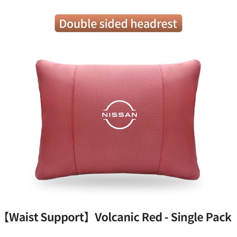 lfcsw2 Nissan Qashqai Juke X-Trail Patrol Note Leaf Altima Maxima Micra Car Headrest Neck Support Seat Lumbar Cushion Soft Neck Pillow