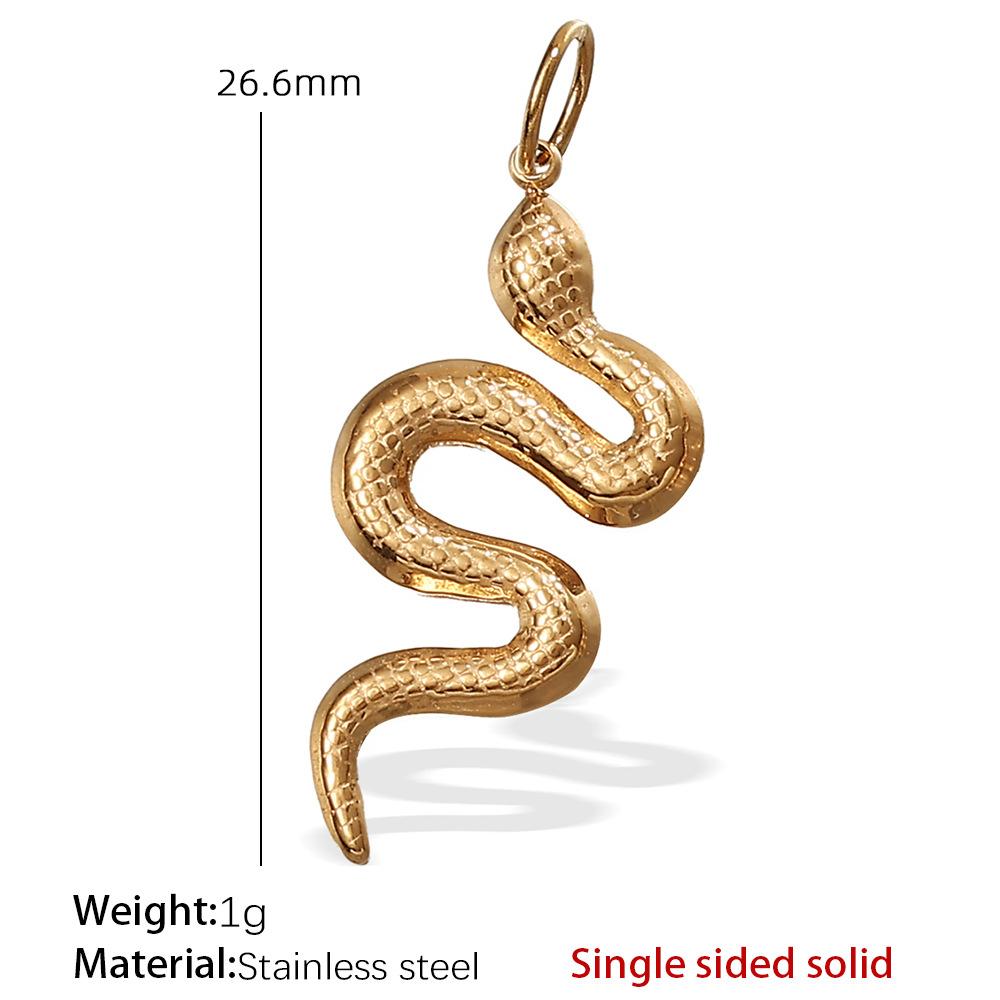 Stainless Steel Turtle Starfish Marine Life Pendant Plated Jewelry Accessories Diy Pendant Necklace