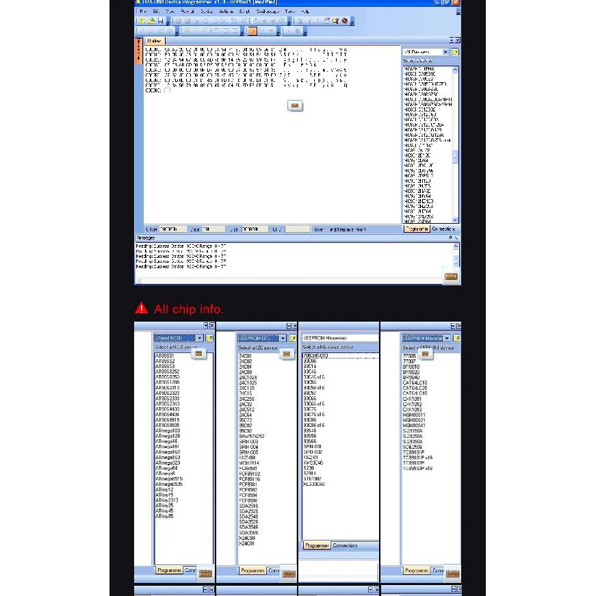 ITCARDIAG V1.3 UPA-USB SN:050D5A5B & SOP8 SOIC8 Clip ECU Chip Tunning with 350MB Full Script Upa Usb Programmer for Windows 7/10