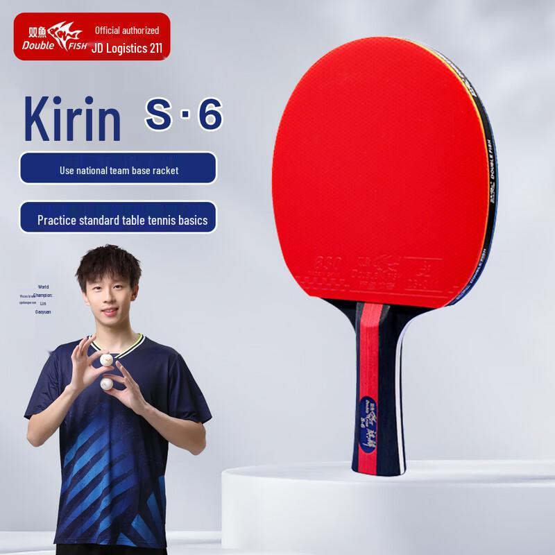 

Double Fish Kylin S6 Table Tennis Racket