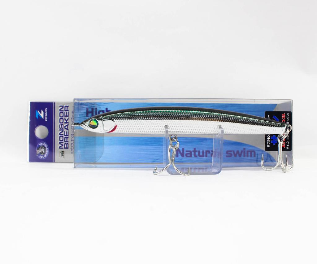Zipbaits Monsoon Breaker Sagoshi 115mm Sinking Lure L-164 (8945)