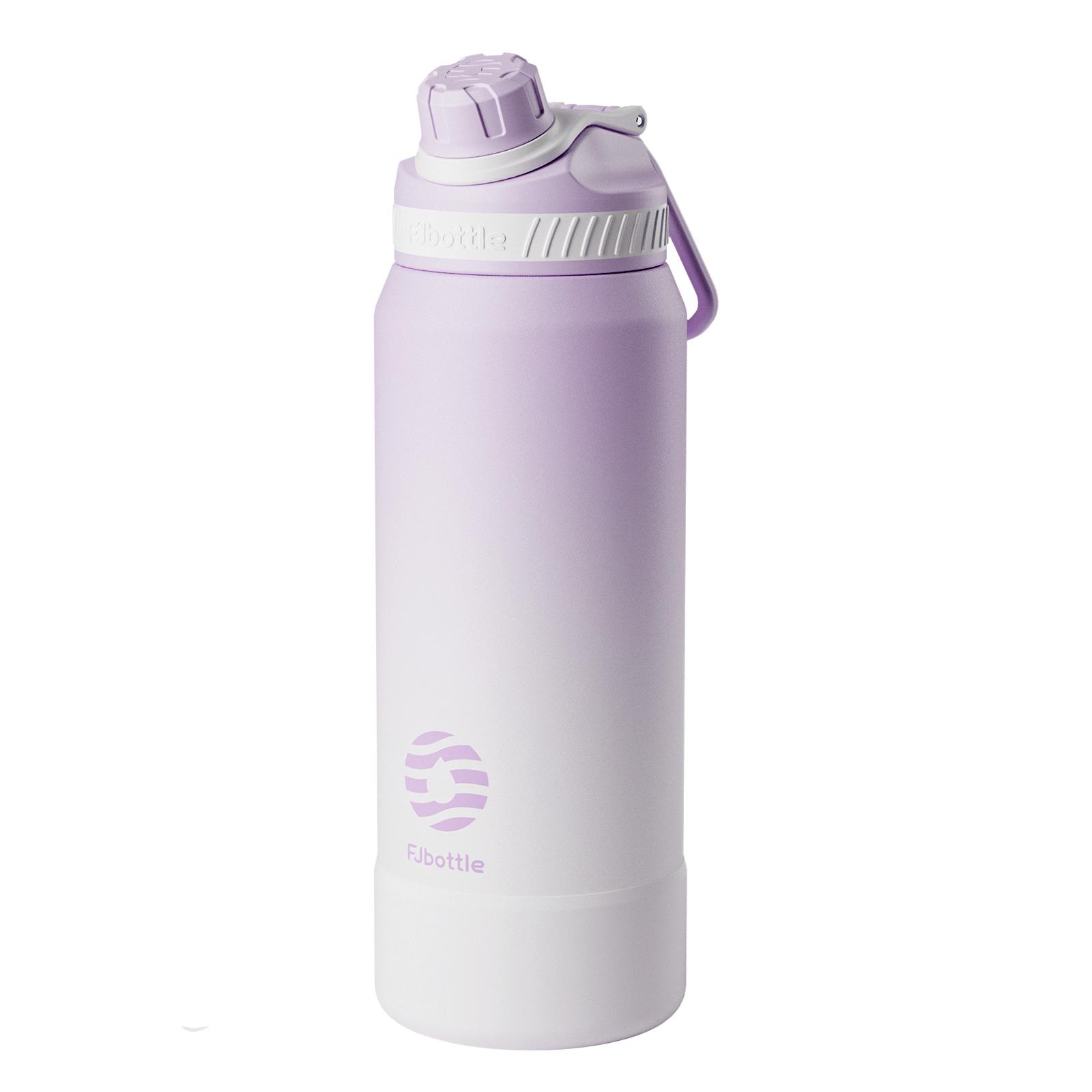 

FJbottle 710/950 мл Термосы из нержавеющей стали Термобутылка для воды Стакан Посуда для напитков Сохраняет холод Термобутылка 710ml фиолетовый