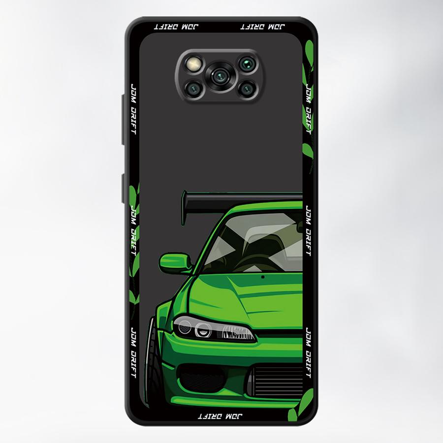 Funda Phone Cover Case for Xiaomi Poco F8 C50 X7 X3 X4 X5 Pro C71 F3 M5 M7 Pro M3 M4 C75 F1 C61 Super Car