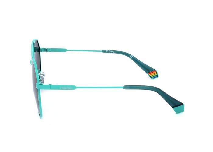 Lunettes de soleil Unisexe - Polaroid - PLD 6172S - Couleur 5CB AQUA - Monture Métal - Style Tendance